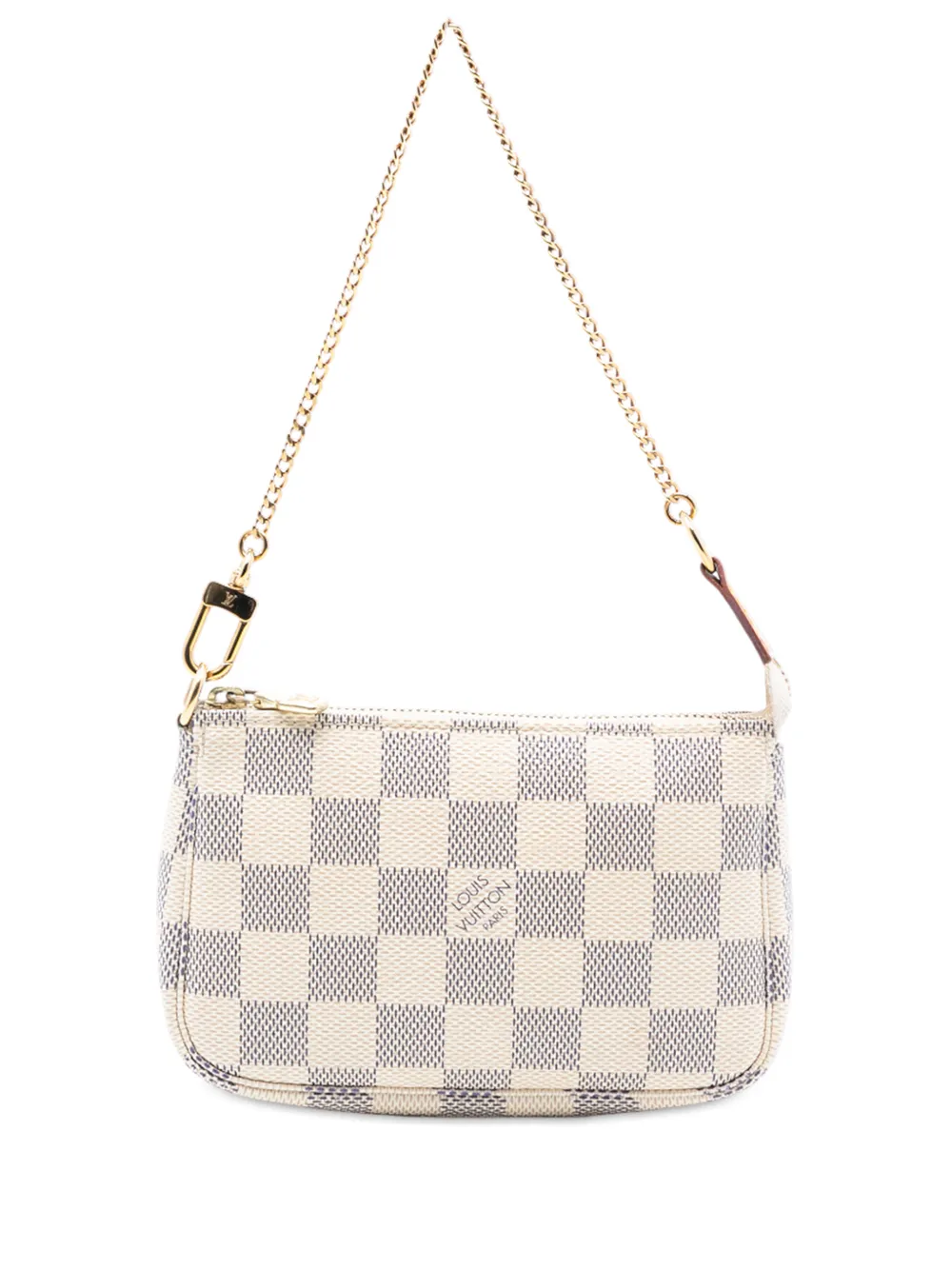 Louis Vuitton Pre-Owned 2020 Damier Azur Mini Pochette Accessoires handbag - Bianco