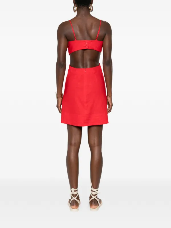 jana mini dress Jana Heat Stone Cutout Bodycon Dress