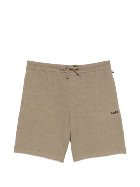 BOSS Shorts con logo ricamato