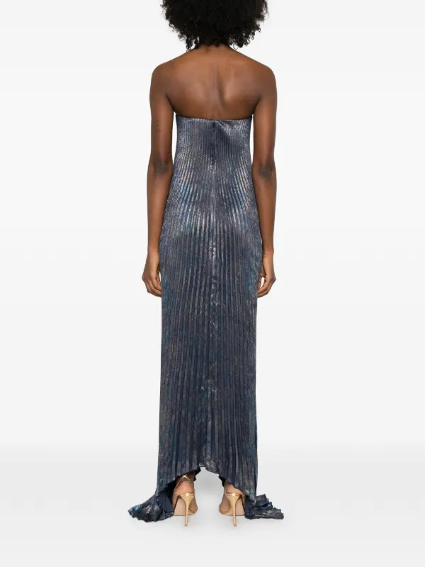 L'IDE galaxy-print Maxi Dress | Black | FARFETCH