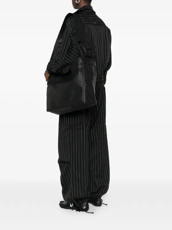 Y-3 Newspaper ハンドバッグ L | ブラック | FARFETCH JP
