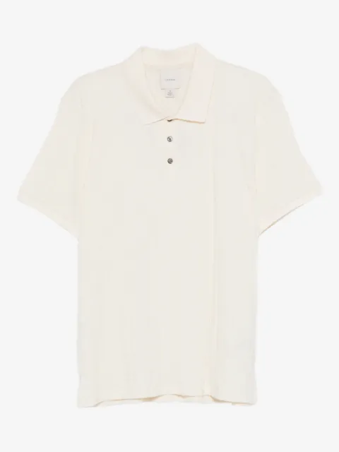 Calvin Klein logo-jacquard polo shirt