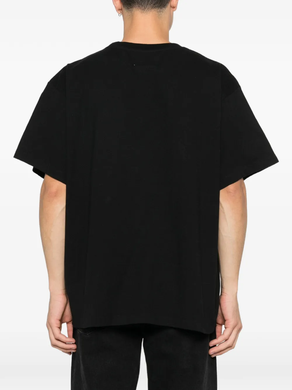 MM6 Maison Margiela T-shirt met grafische print Zwart