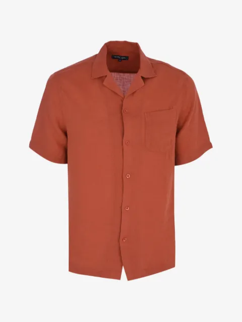 Frescobol Carioca Angelo chest-pocket short-sleeve shirt