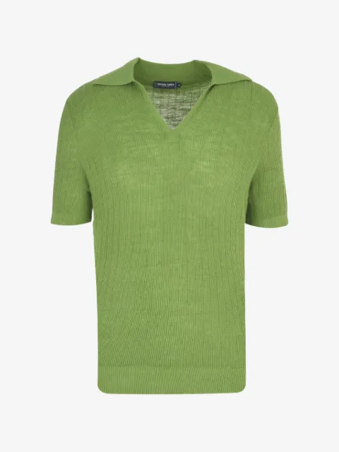 Frescobol Carioca Joaquim V-neck short-sleeve top