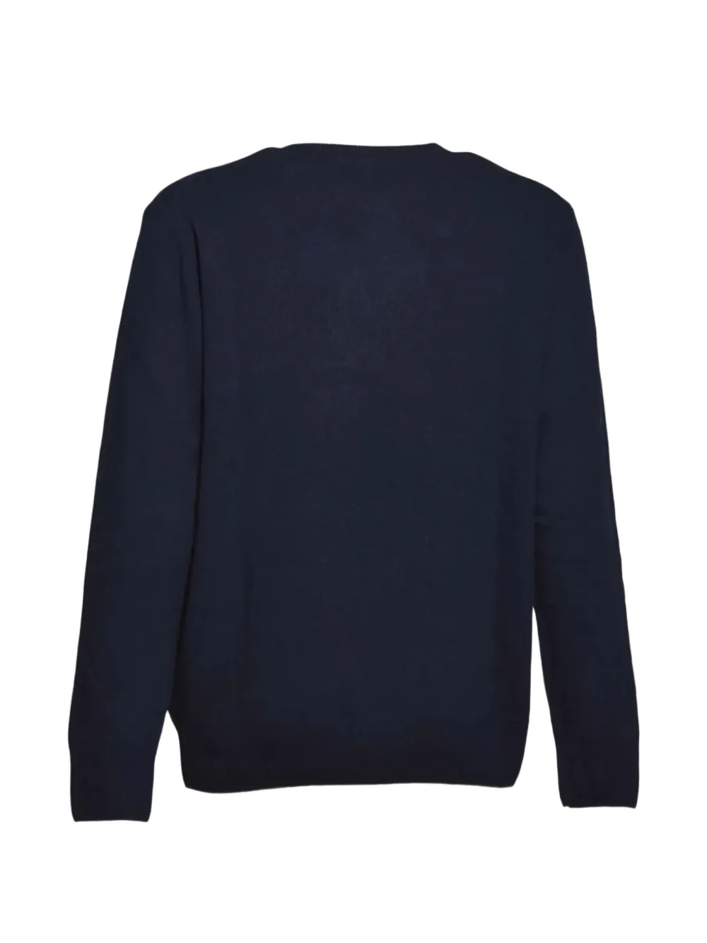 MC2 Saint Barth Kids Habitué geribbelde trui met ronde hals Blauw