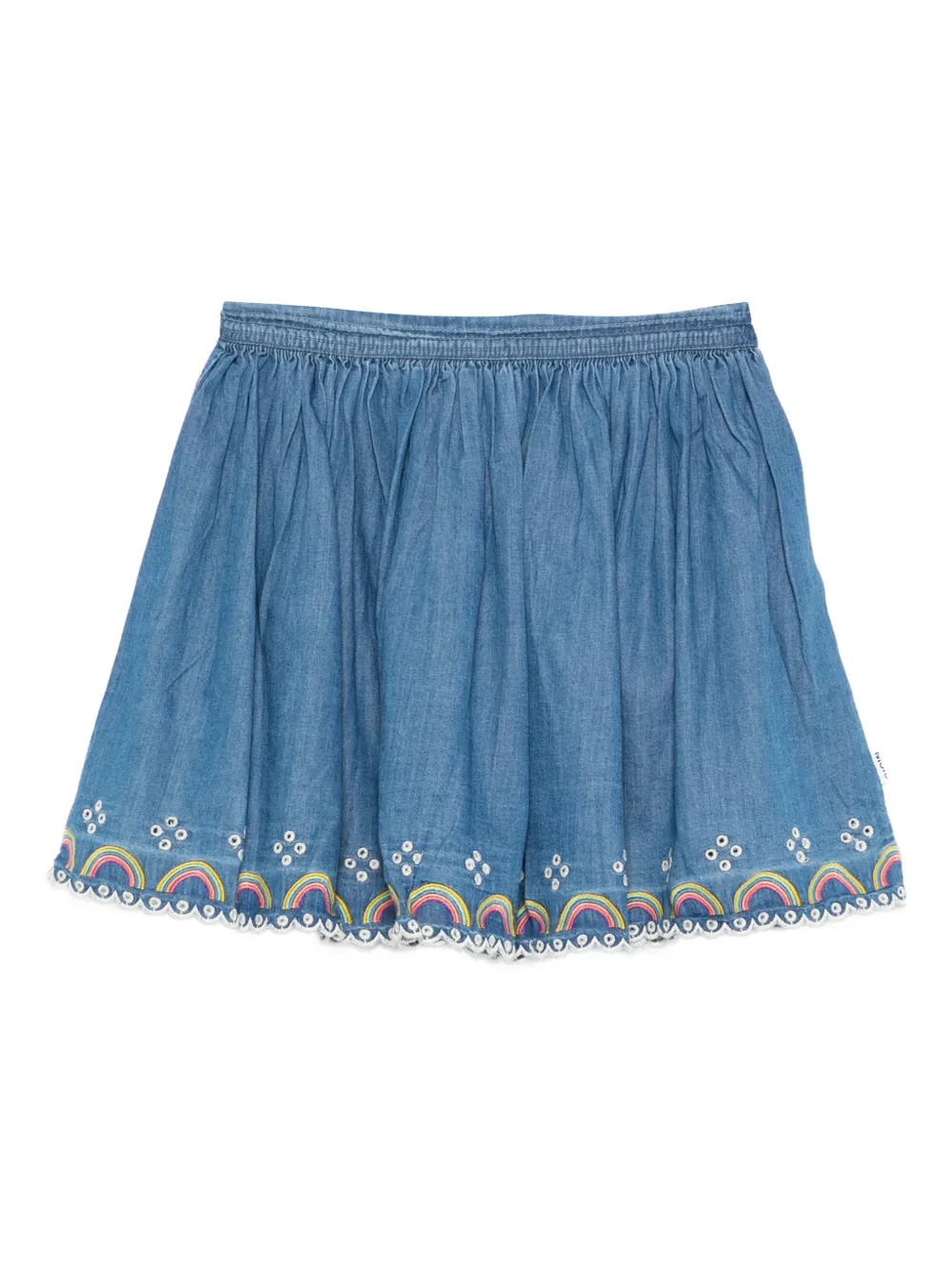 Molo Bernie embroidered skirt - Blu