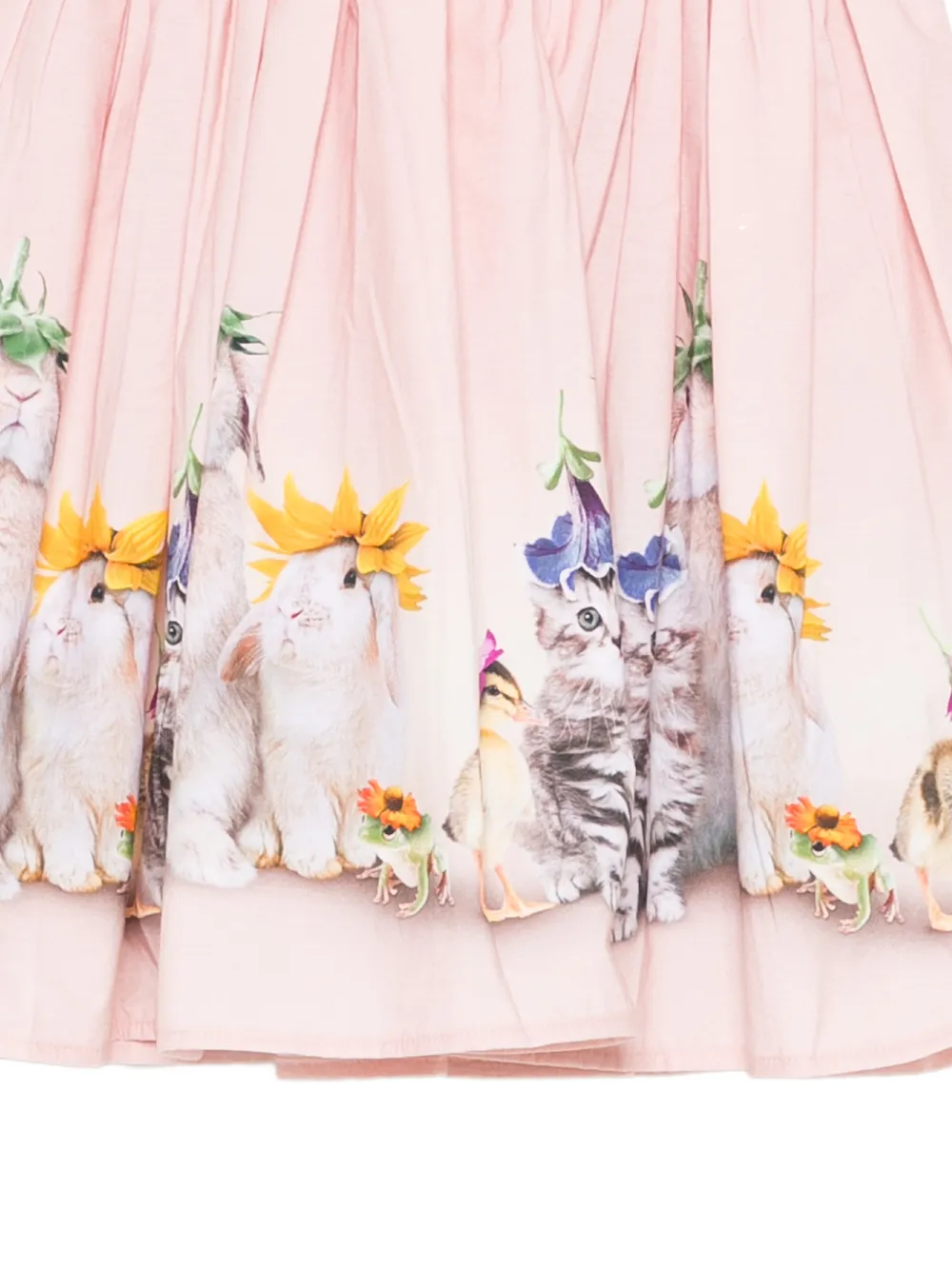 Molo Cissa jurk met dierenprint Roze