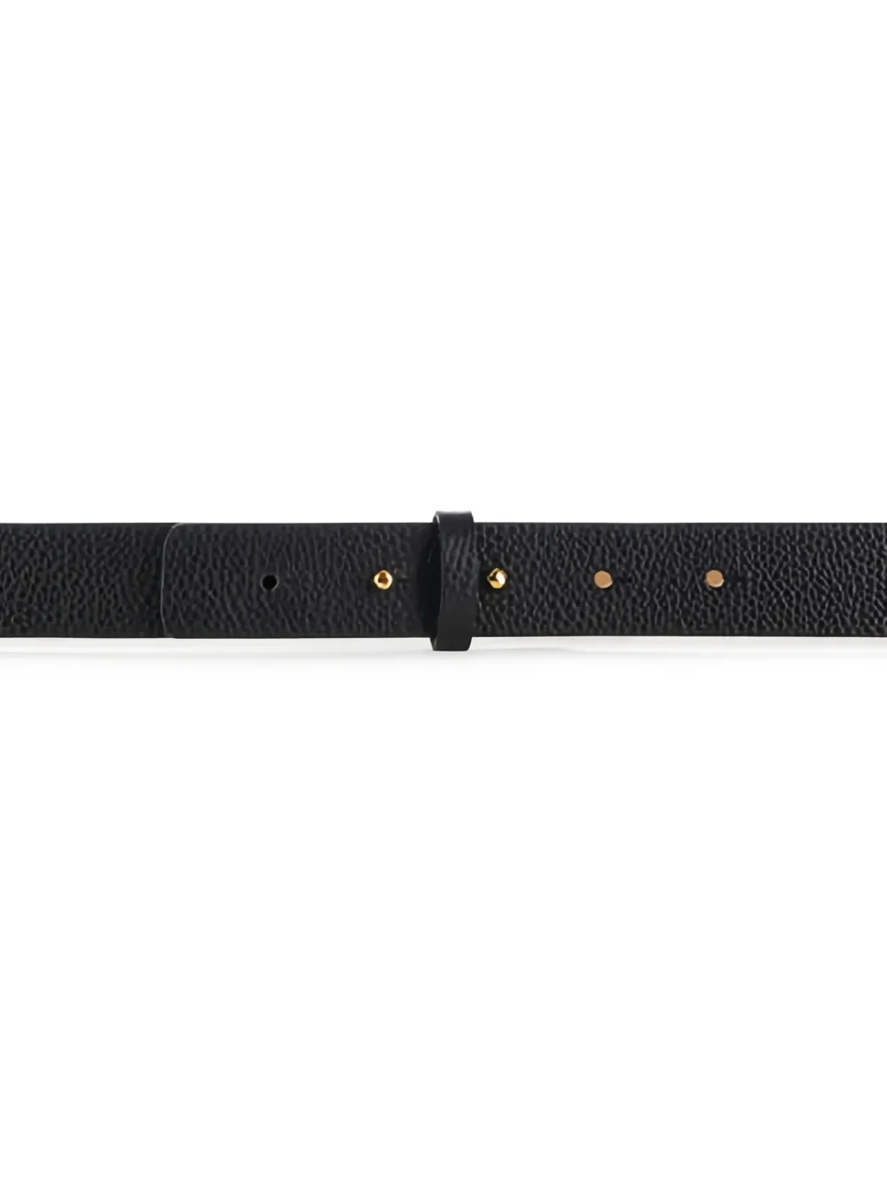 Elisabetta Franchi Riem met dubbele gesp - Zwart