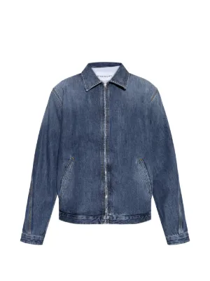 Alexander McQueen デニムジャケット | ブルー | FARFETCH JP