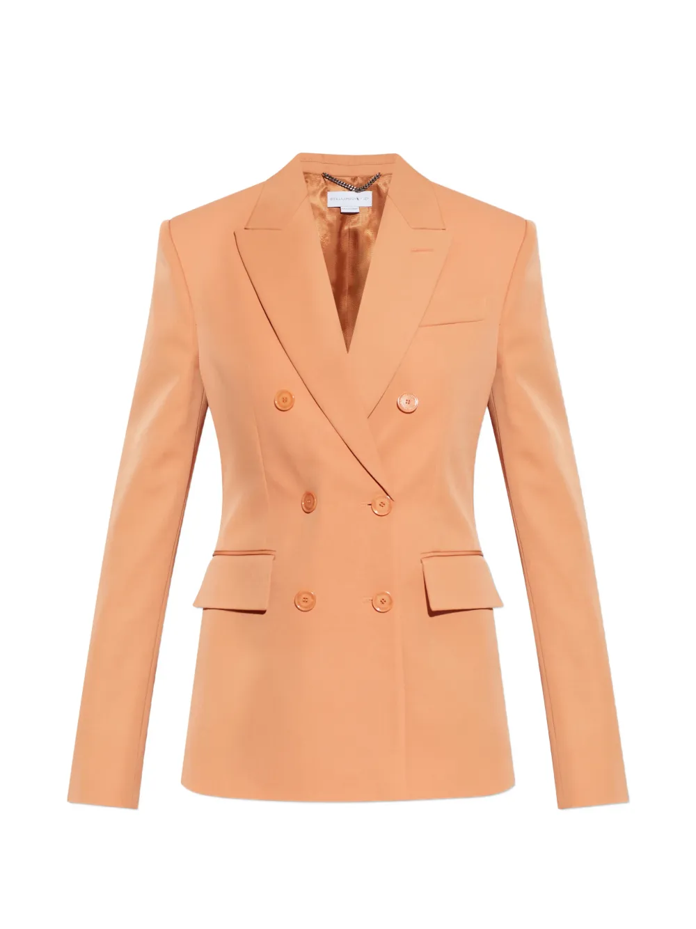 Stella McCartney double-breasted blazer - Orange