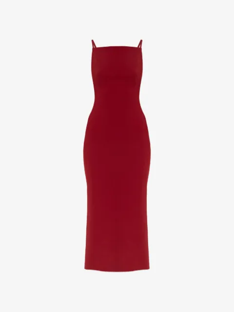 Givenchy square-neck midi dress
