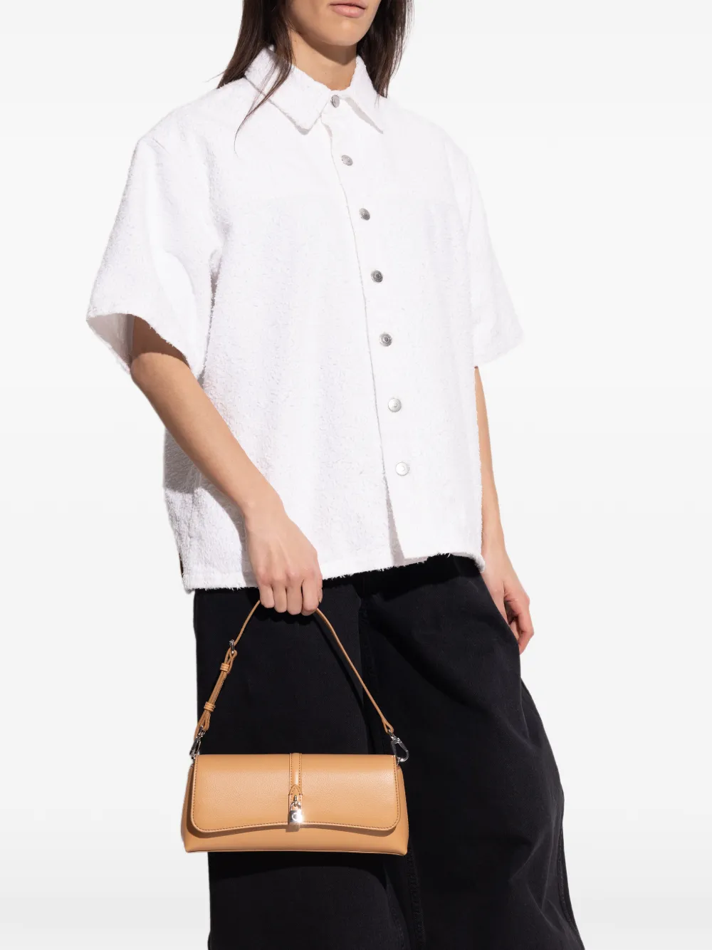 Stella McCartney Ryder schoudertas Beige