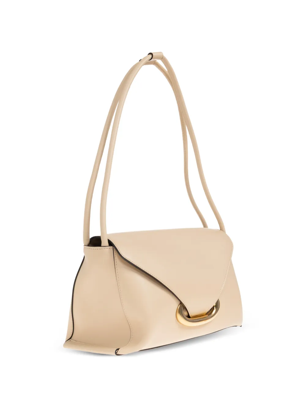 Veneto gold-tone oval leather tote bag