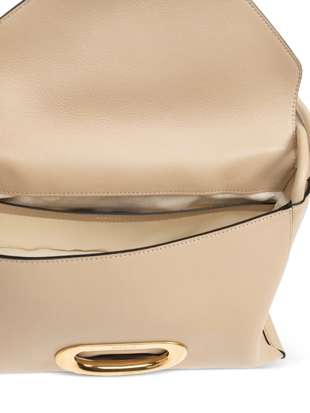 Veneto gold-tone oval leather tote bag