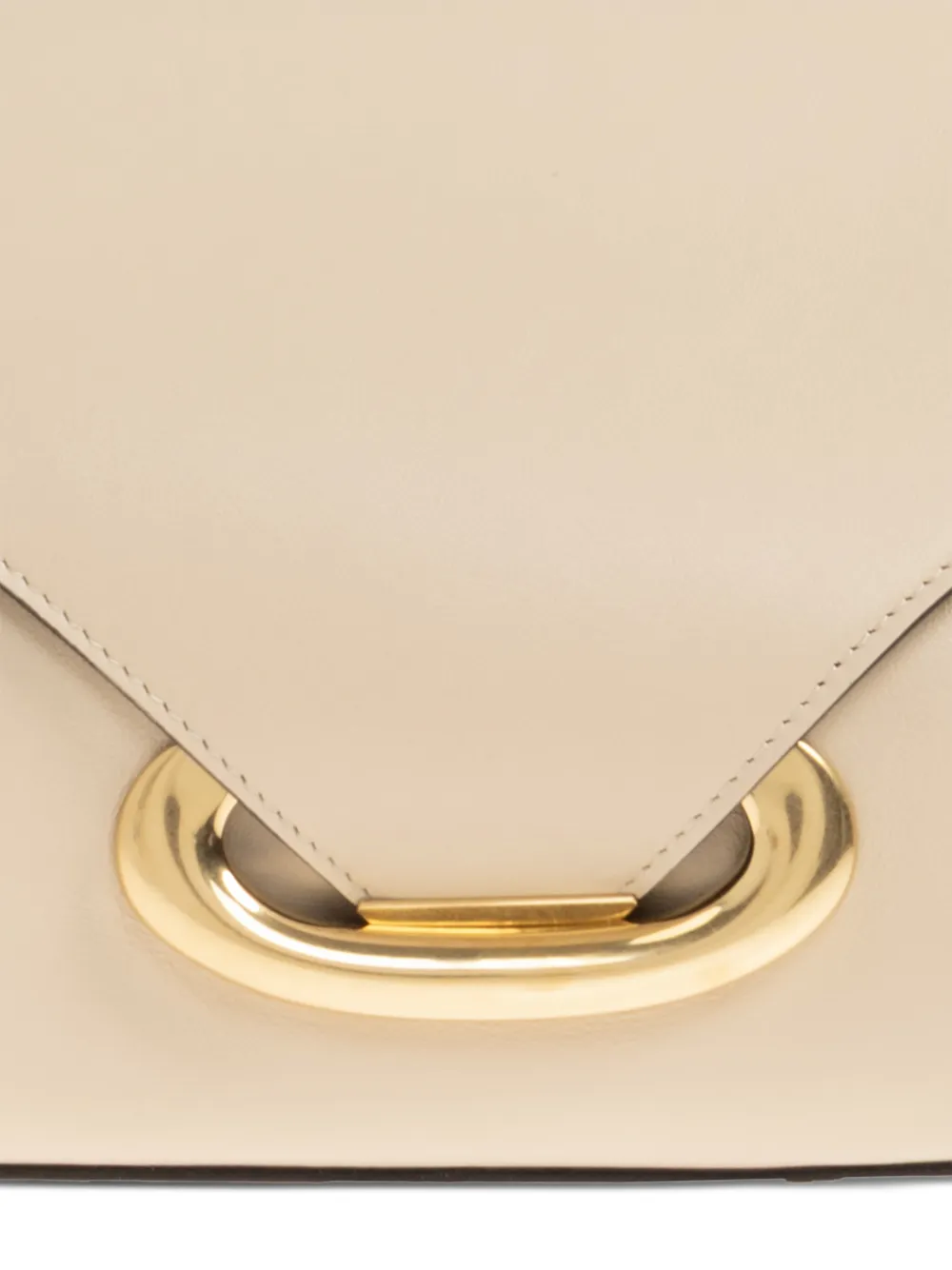 Veneto gold-tone oval leather tote bag