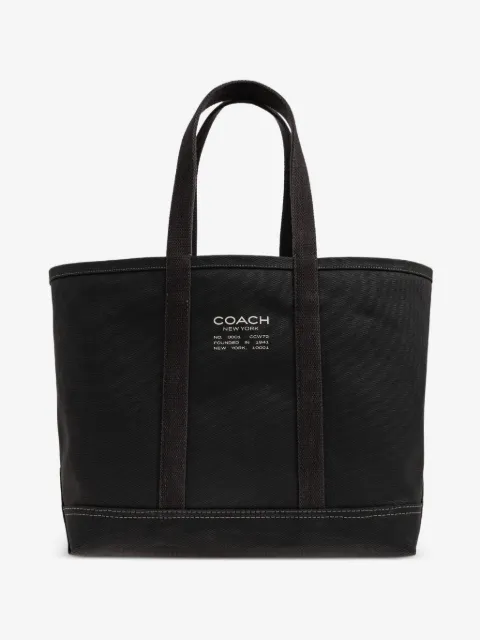 Coach top handle tote bag