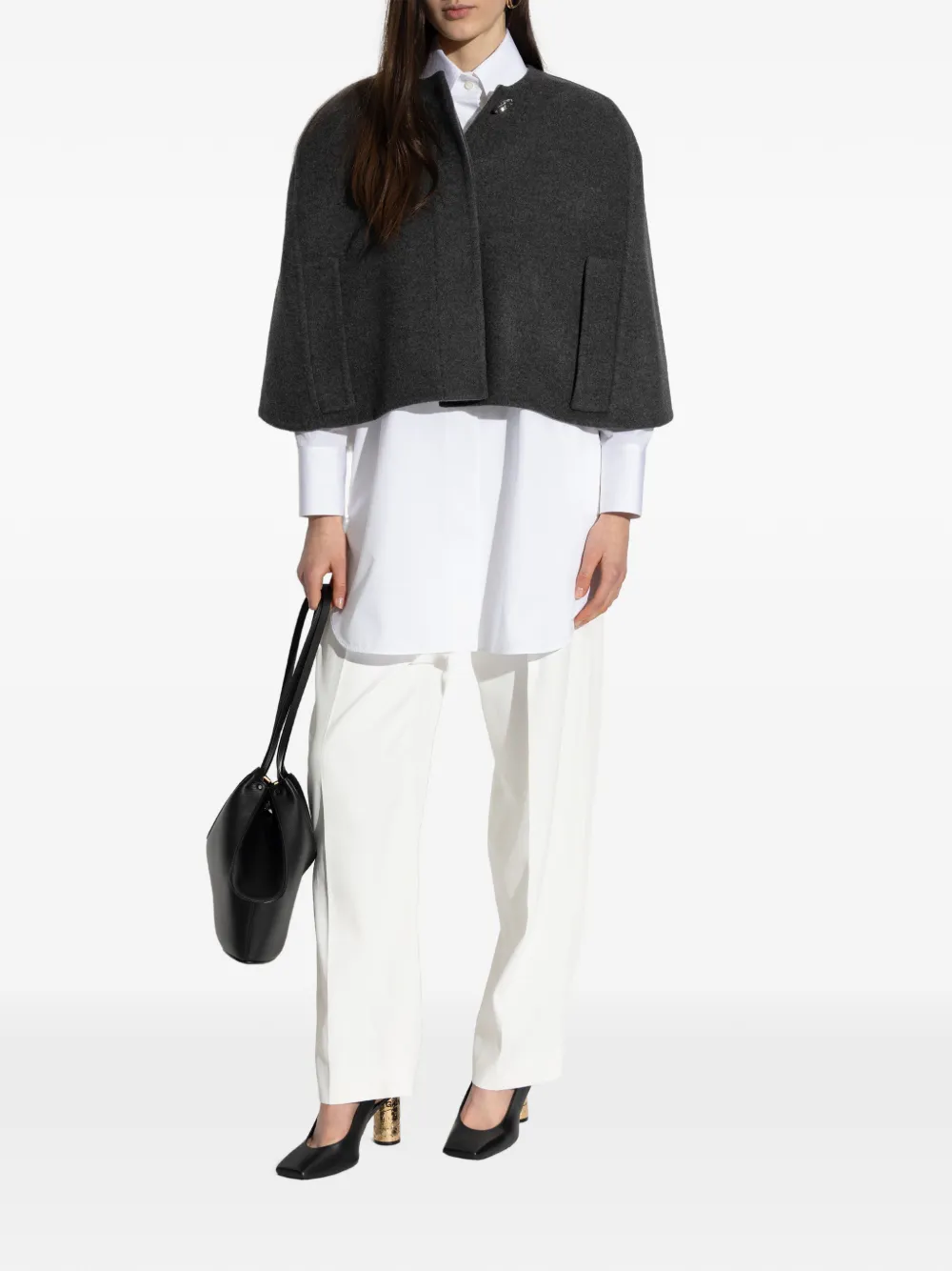 Givenchy button jacket | Ponchos