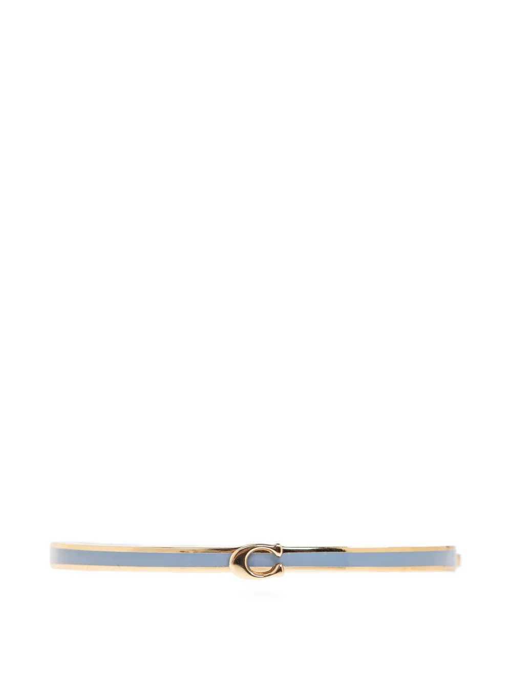 Coach logo bangle bracelet - Oro