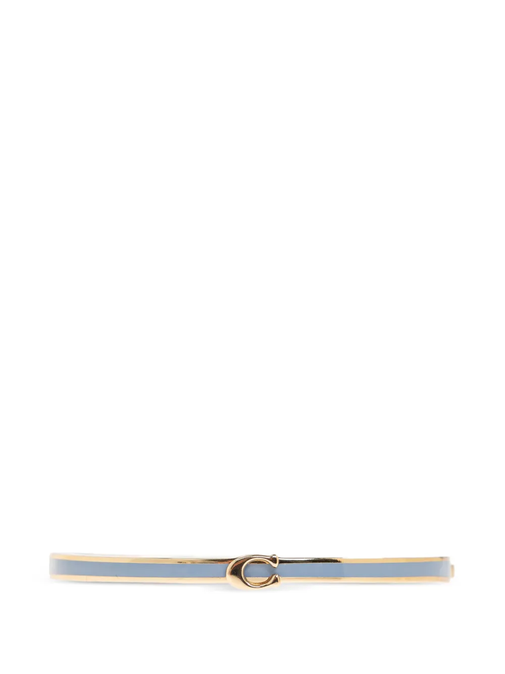 Coach logo bangle bracelet - Oro