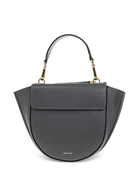Wandler mini Hortensia flap top handle tote bag
