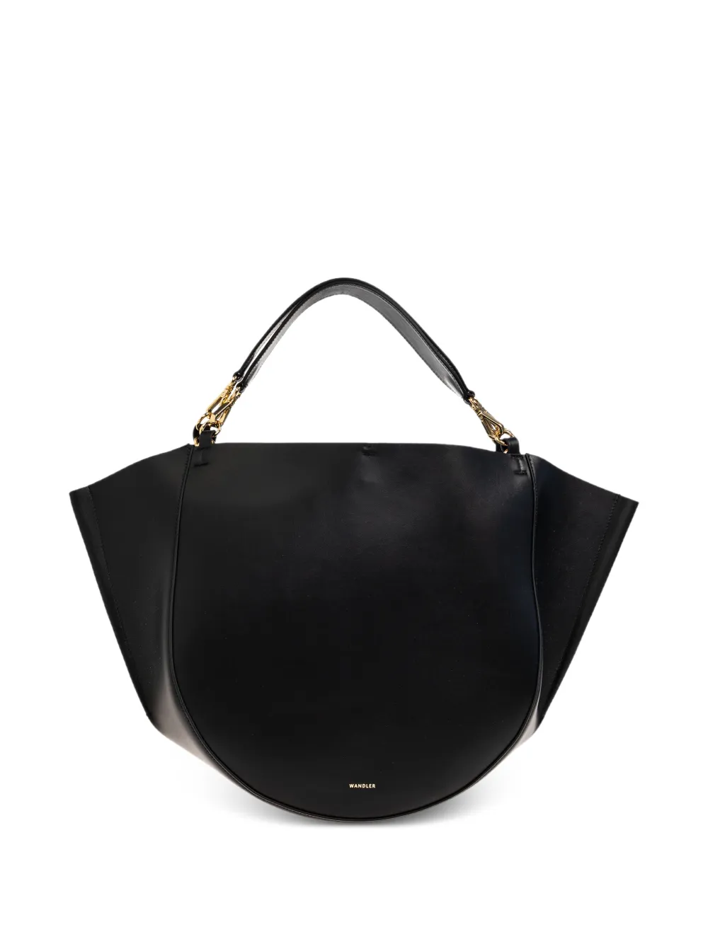Wandler flap top handle tote bag - Nero
