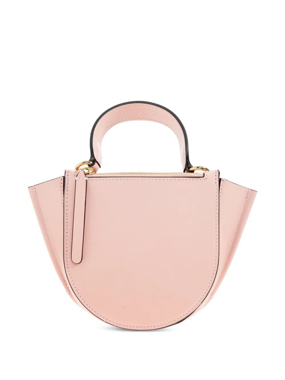 Wandler Hortensia Piccola leren shopper met handgreep Roze