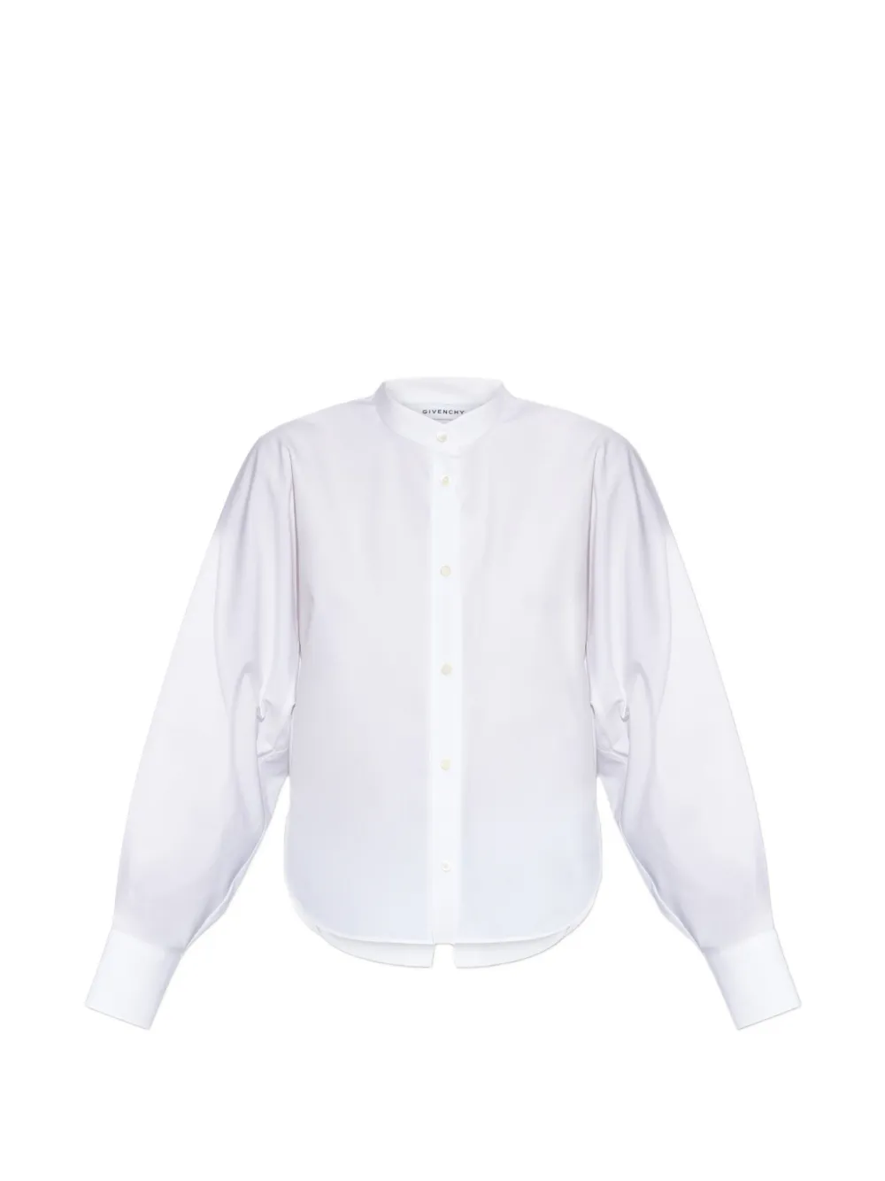 Givenchy collarless button shirt - Weiß