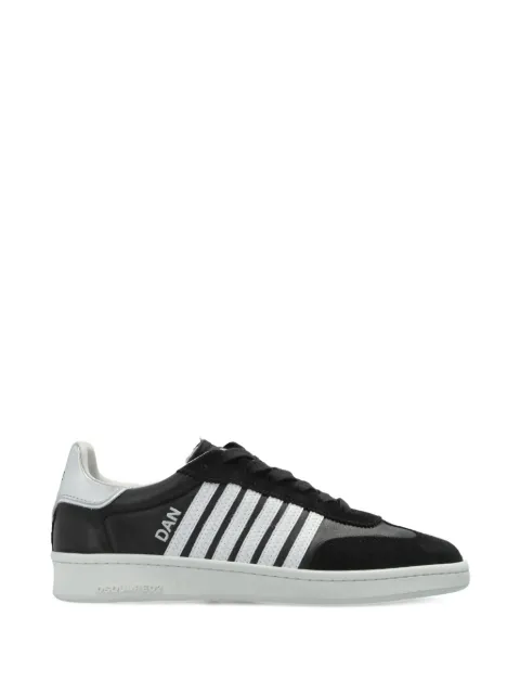 DSQUARED2 lace-up striped sneakers
