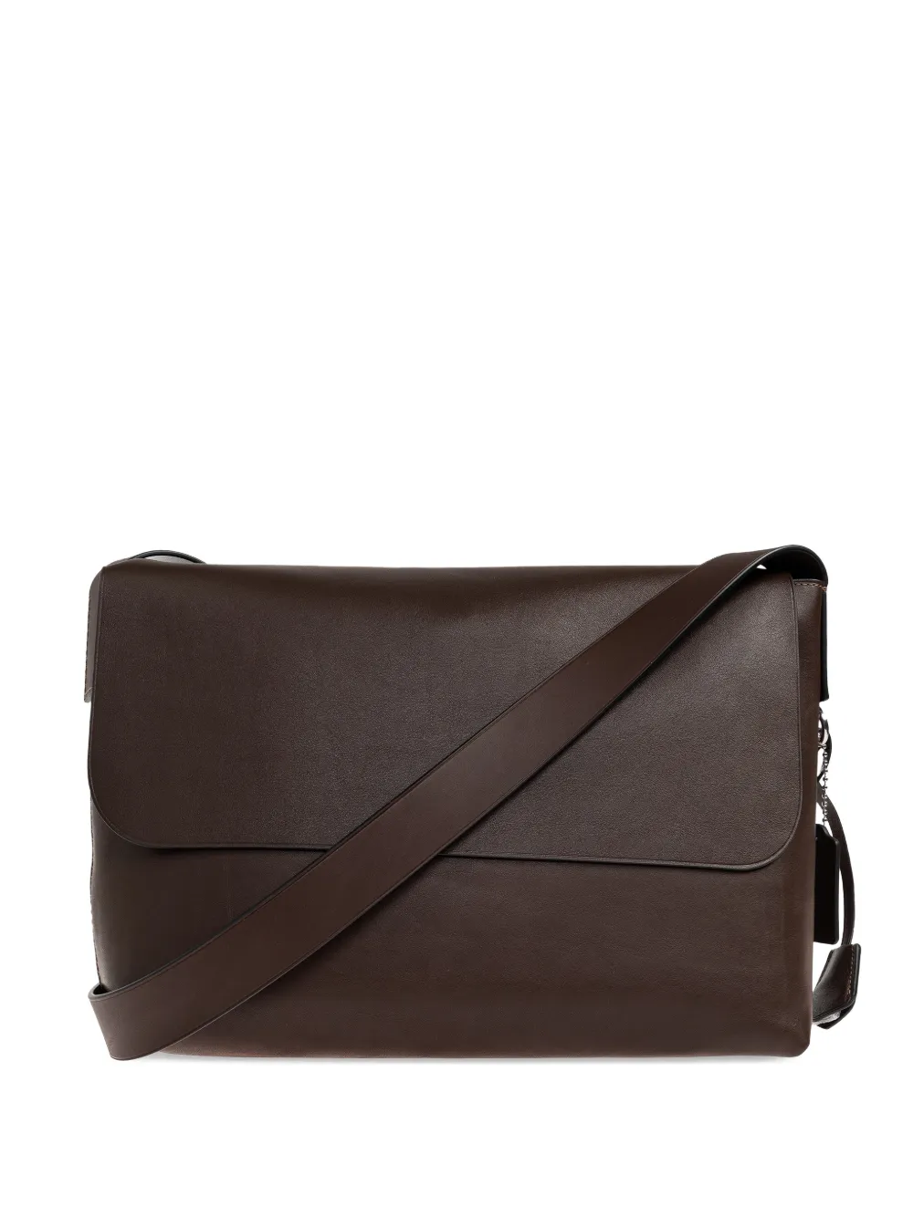 Coach Ludlow leather messenger bag - Marrone