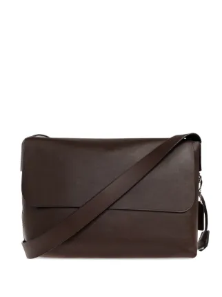 Coach Ludlow レザーメッセンジャーバッグ | ブラウン | FARFETCH JP