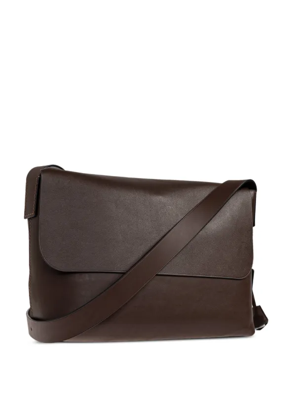Coach Ludlow レザーメッセンジャーバッグ | ブラウン | FARFETCH JP