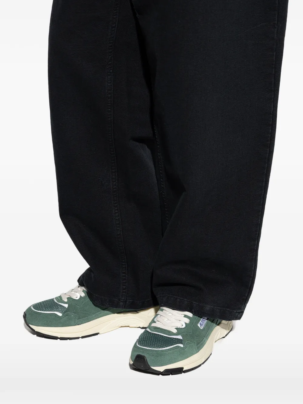 Autry Sneakers met vlakken Groen