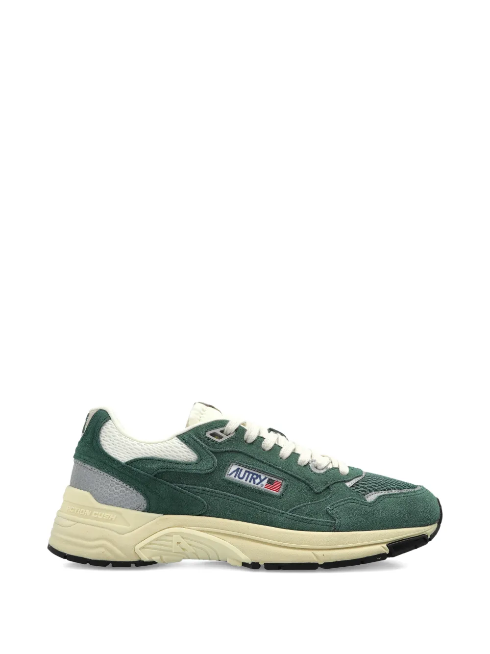 Autry panelled sneakers - Verde