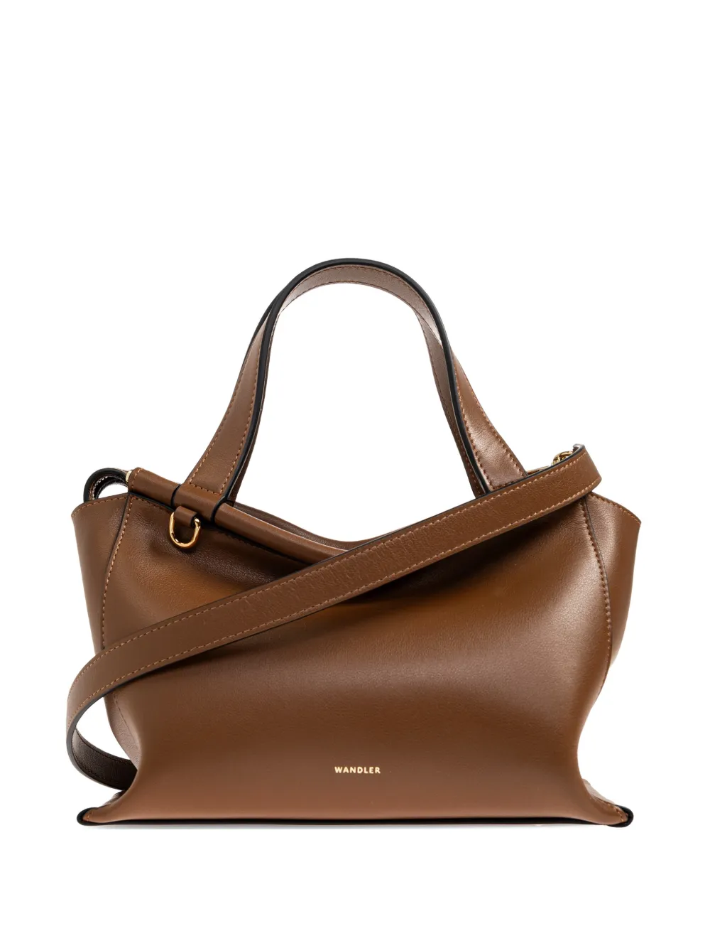 Wandler top handle tote bag - Marrone