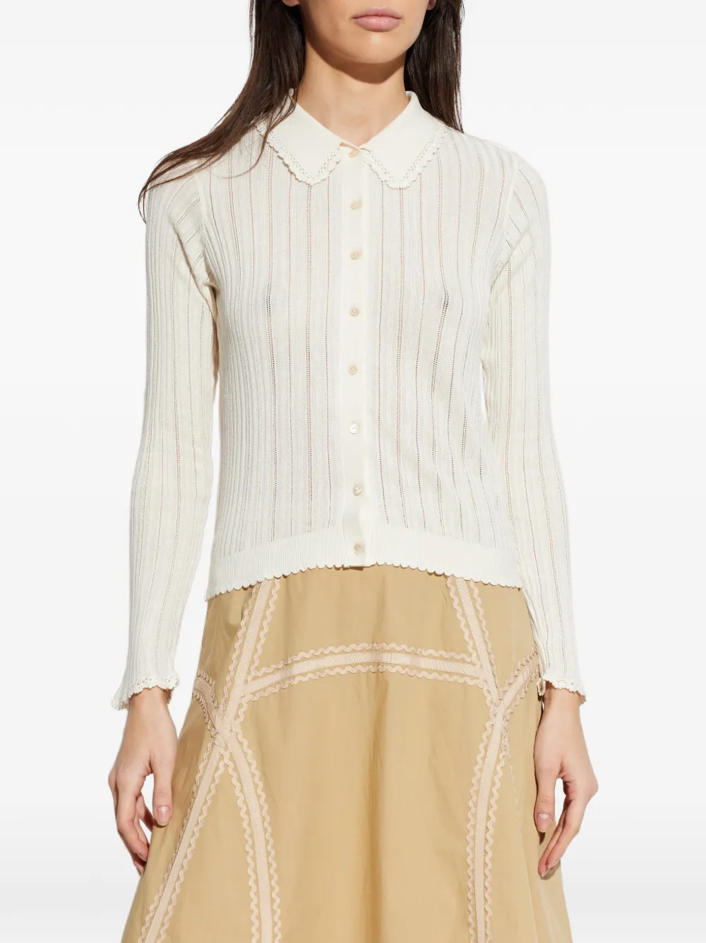 Ulla Johnson Lottie vest Beige