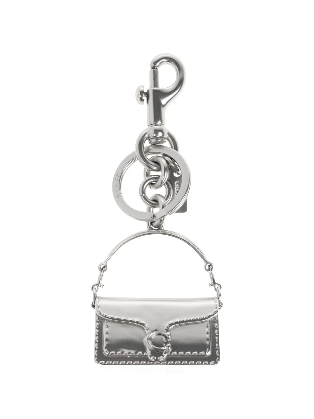 Coach Tabby bag charm - Argento