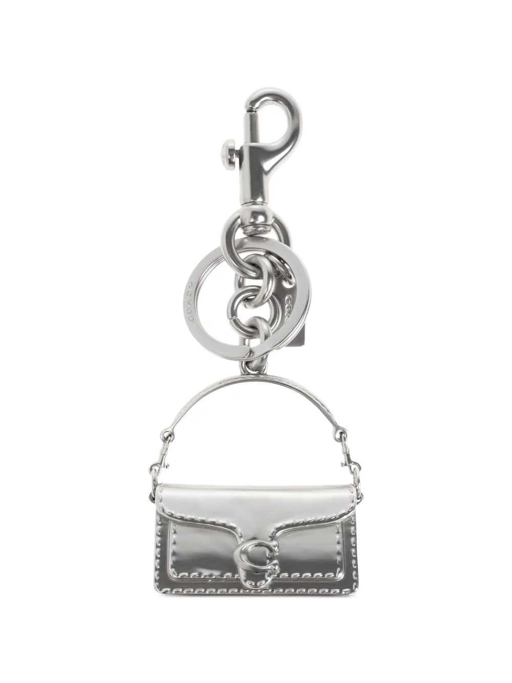 Coach Tabby bag charm - Argento
