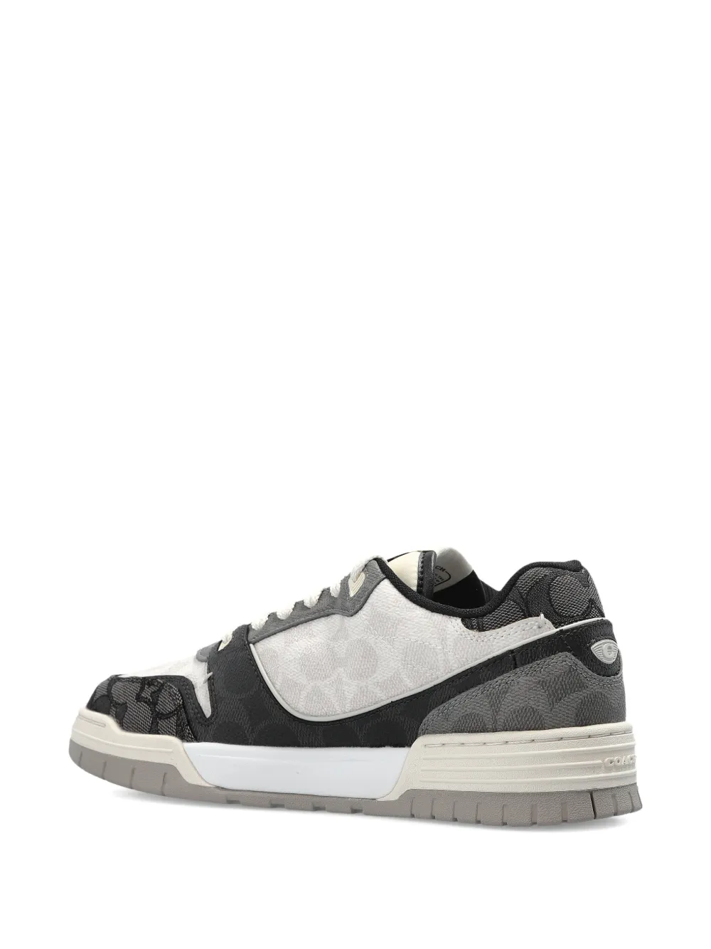 Coach Soho logo panelled sneakers Beige