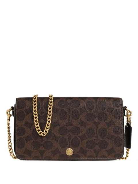 Coach Mila detachable-chain logo-pattern crossbody bag