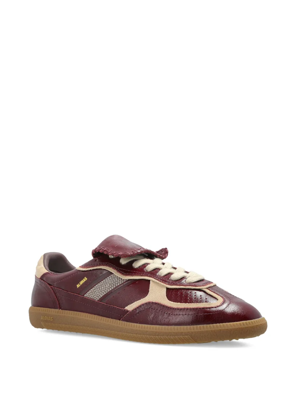 ALOHAS TB490 Club lace-up panelled sneakers - Rood