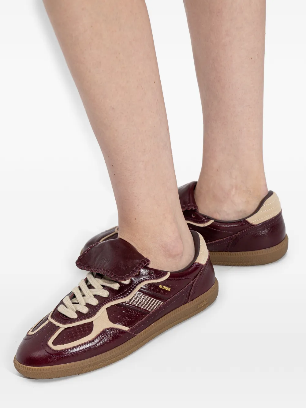 ALOHAS TB490 Club sneakers met vlakken Rood