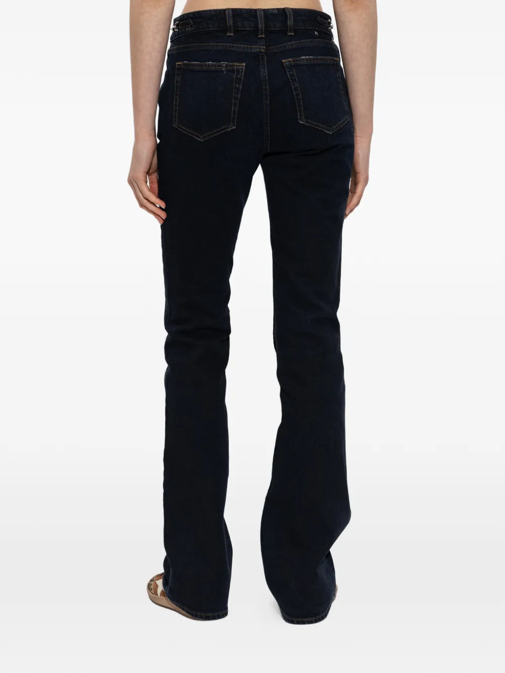 Golden Goose Denim jeans met ketting Blauw