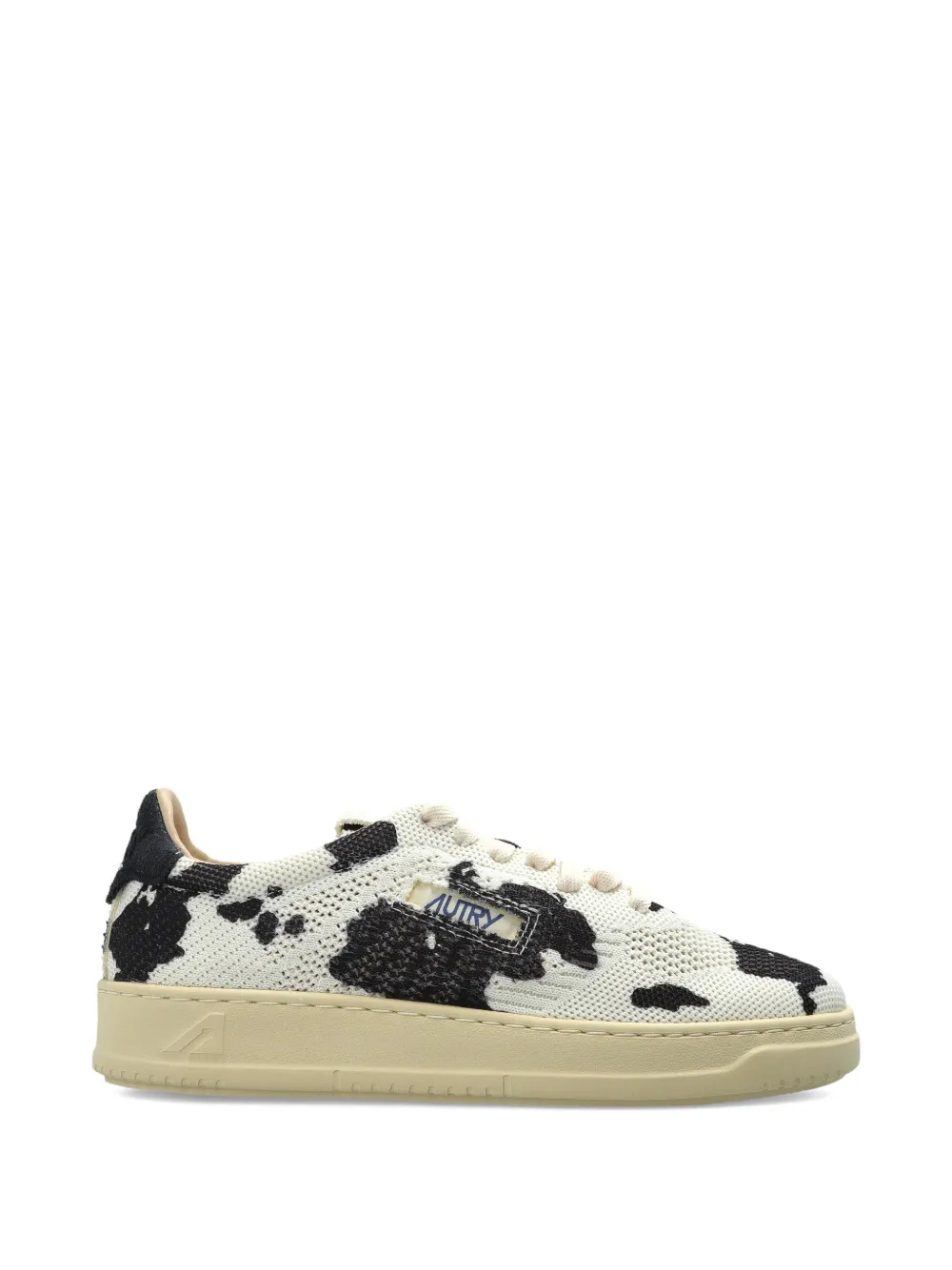 Autry animal-print sneakers - Bianco