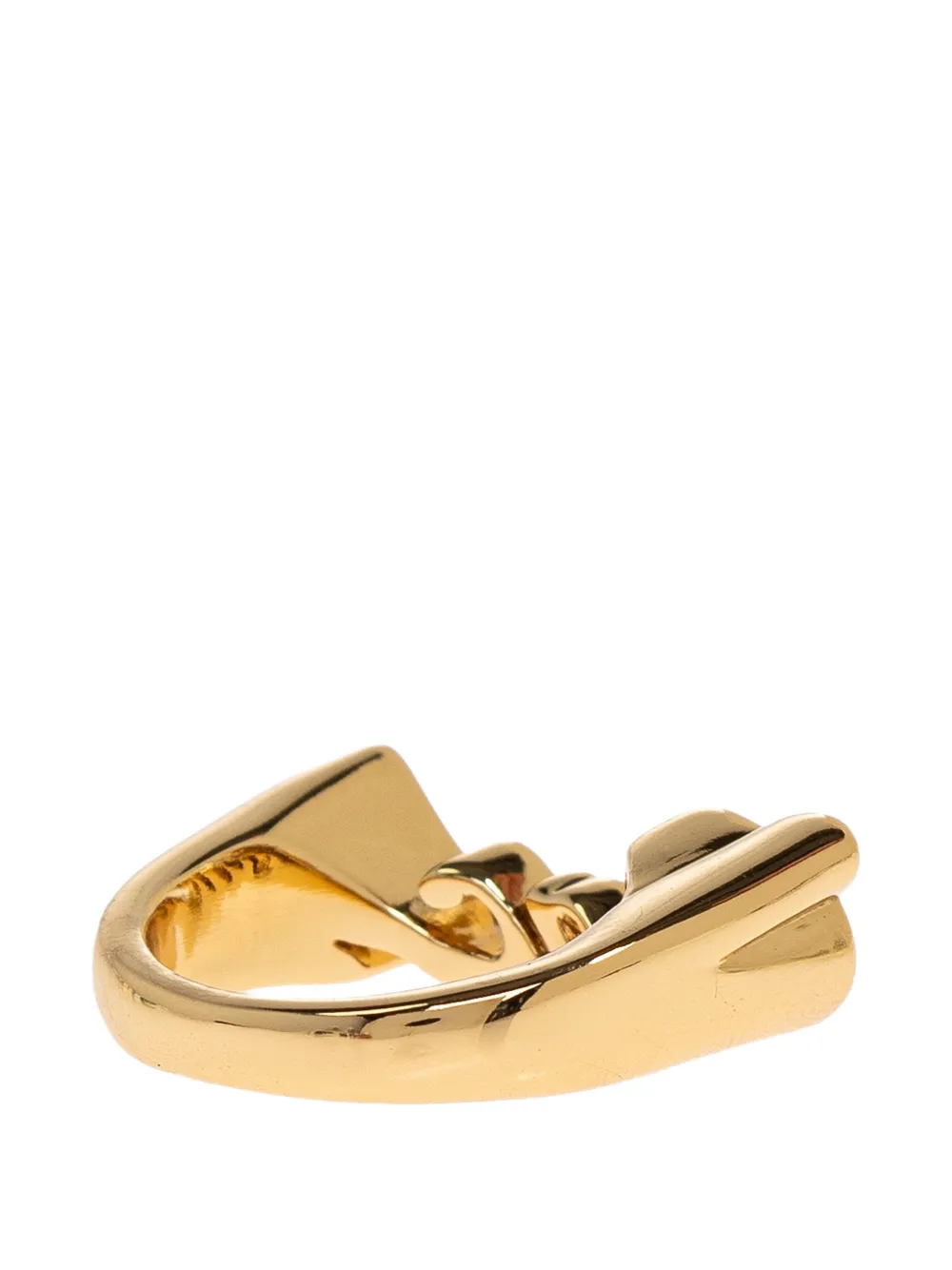 Coach logo ring - Oro