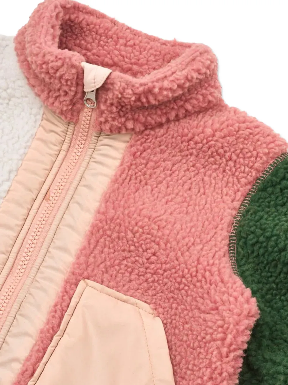 Liewood Colour-block Zip Jacket - Pink 