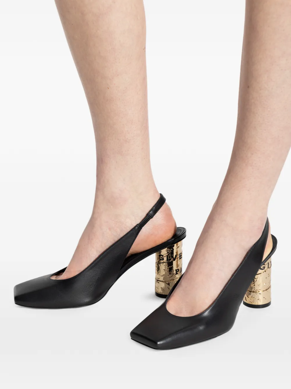 Givenchy Pumps met vierkante neus Zwart
