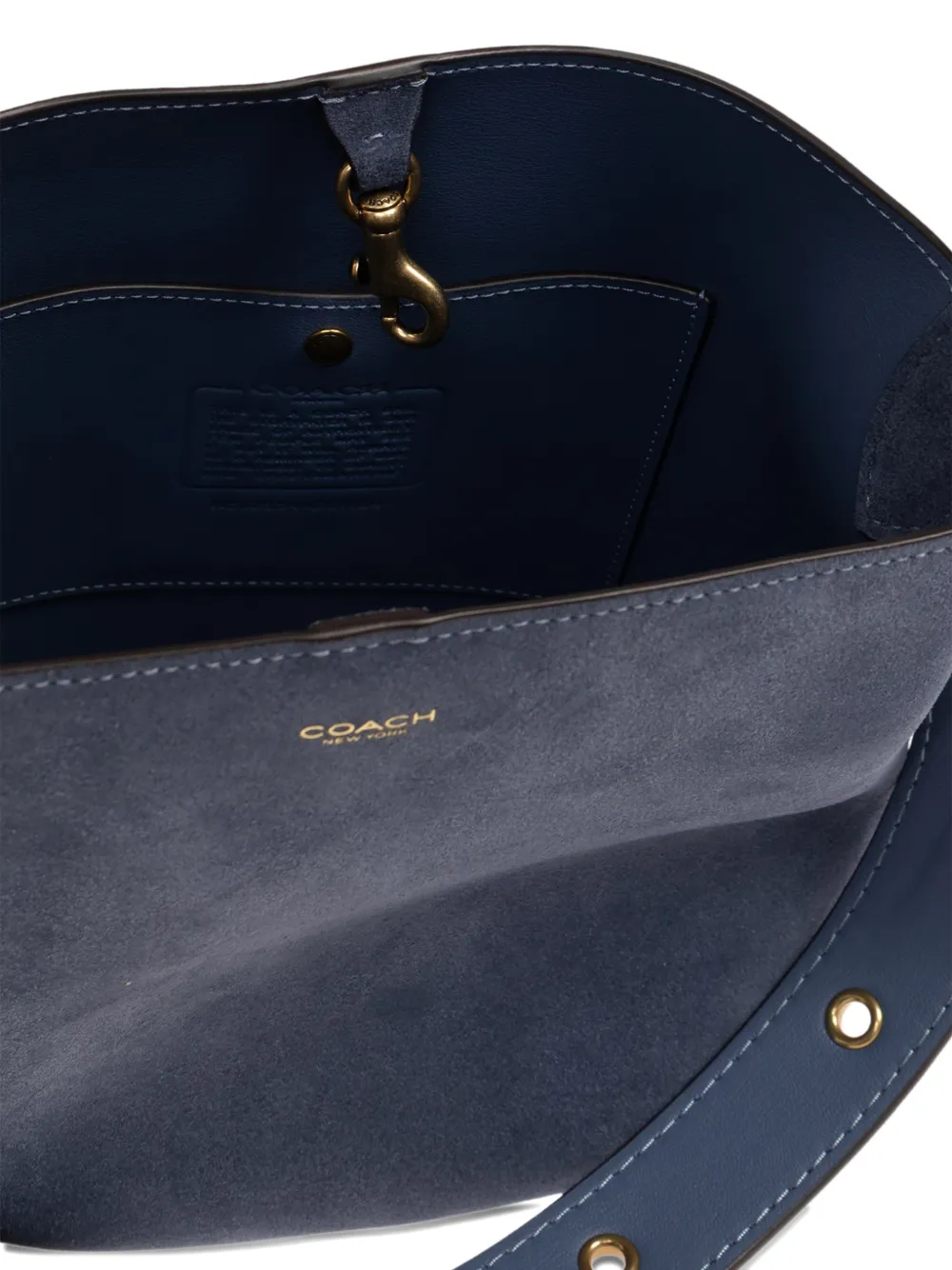 Coach Bleecker bucket-tas Blauw