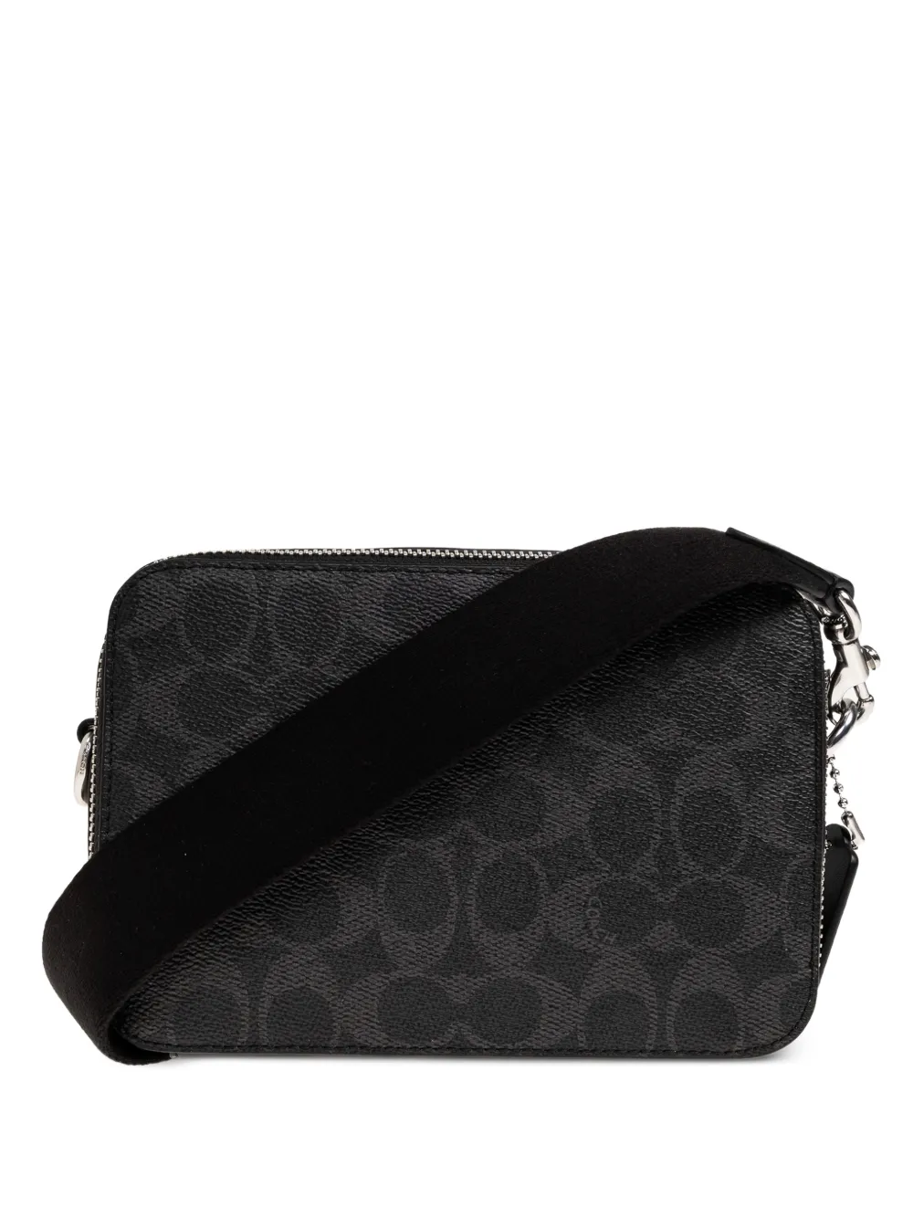 Coach Charter zipped monogram crossbody bag - Nero