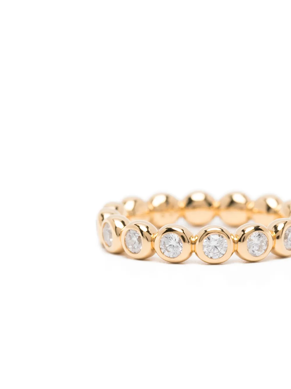 Missoma Tennis Stacking Ring - Gold 